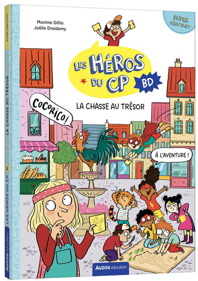 Les héros du CP en BD - La chasse au trésor