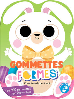 Gommettes formes - l'aventure de petit lapin