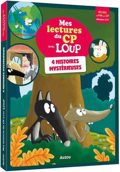 Mes lectures du CP avec Loup - 4 histoires mystérieuses