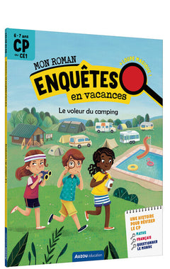 Mon roman - enquêtes CP - Le voleur du camping