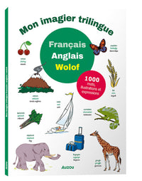 Mon imagier trilingue français anglais wolof