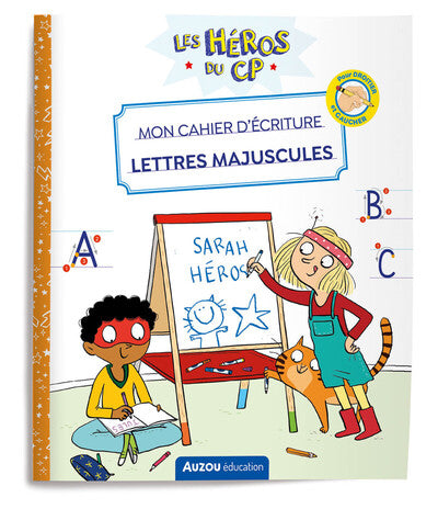 Mon cahier d'écriture - Lettres majuscules