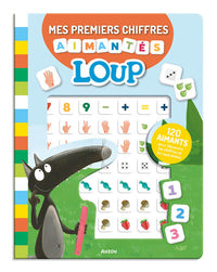 Mes premiers chiffres aimantés Loup