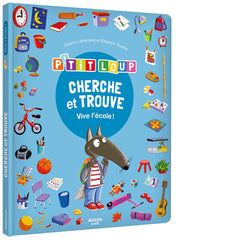P'tit Loup - Cherche et trouve - Vive l'école !