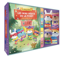 Coffret marionnettes à doigts - Les mini-héros de la forêt