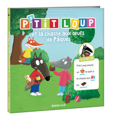 P'tit Loup et la chasse aux oeufs de Pâques