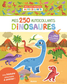 Mes 250 autocollants - Dinosaures NED