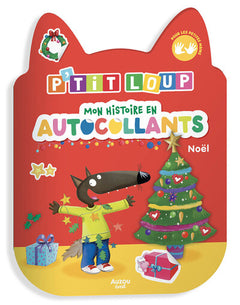 P'tit Loup - mon histoire en autocollants - Noël