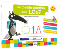 Ma petite section avec Loup - Livre-ardoise NED