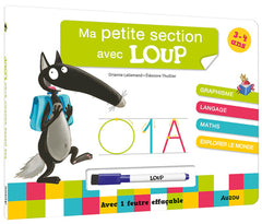 Ma petite section avec Loup - Livre-ardoise NED