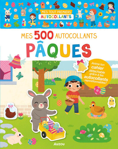 Mes tout premiers autocollants - 500 autocollants Pâques