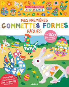 Mes tout premiers autocollants - 500 gommettes formes - Pâques