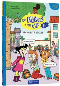 Les héros du CP en bd - niveau 1 - Un mulot à l'école