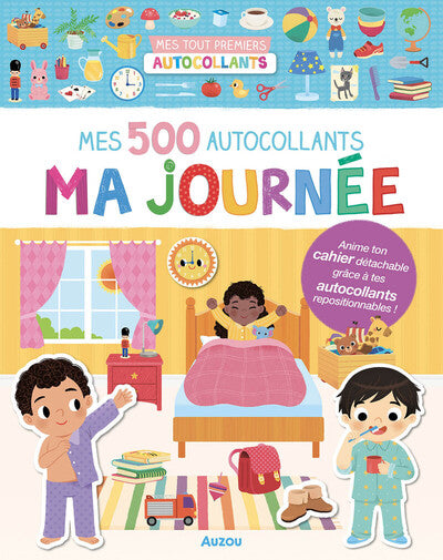 500 autocollants ma journée