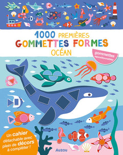 Mes tout premiers autocollants - 1000 gommettes océan