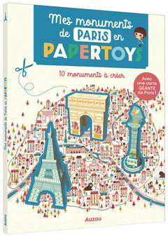 Mes monuments de Paris en Papertoys