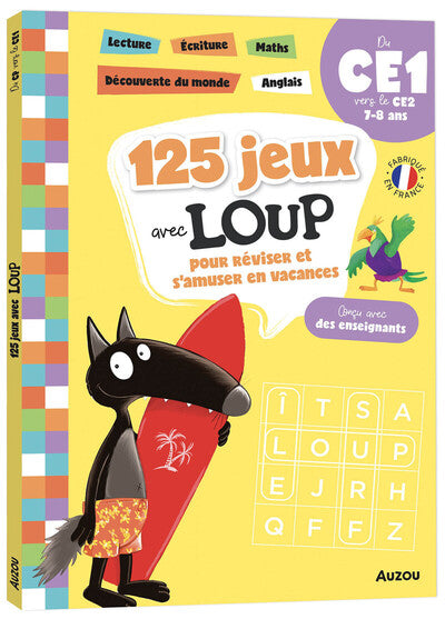 125 jeux avec Loup du CE1 au CE2