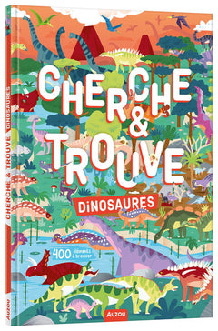 MON ALBUM CHERCHE ET TROUVE - DINOSAURES