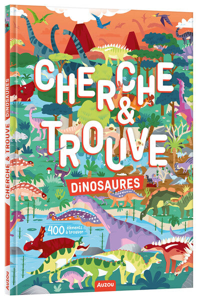 MON ALBUM CHERCHE ET TROUVE - DINOSAURES