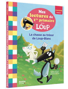 Mes lectures du CP avec Loup - La chasse au trésor de Loup-Blanc