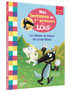 Mes lectures du CP avec Loup - La chasse au trésor de Loup-Blanc