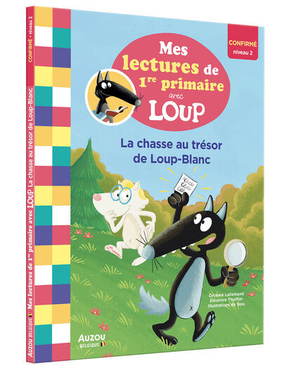Mes lectures du CP avec Loup - La chasse au trésor de Loup-Blanc