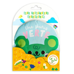 Comptines tissu accordéon - Une souris verte