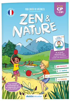 Mon cahier de vacances Zen et Nature - CP au CE1