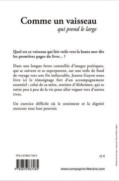 Comme un vaisseau qui prend le large