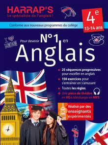 Numéro 1 en anglais 4e avec Harrap's