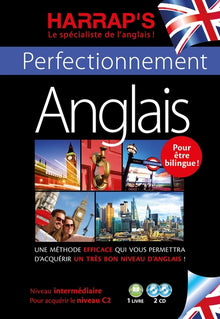 Harrap's méthode perfectionnement Anglais 2 CD + livre