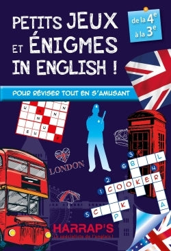 Petits jeux et petites énigmes 100 % British 4-3 - Cahier de vacances