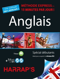 Harrap's méthode Express Anglais 2CD+livre
