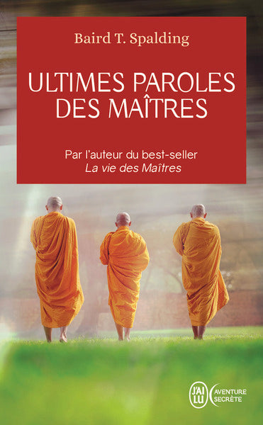 Ultimes paroles des Maîtres