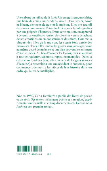 L'école de la forêt