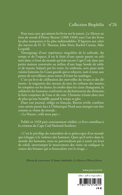 La maison au bout du monde