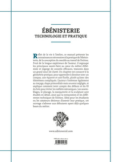 Ebénisterie : Technologie et pratique