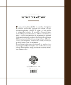 Patine des métaux : bijouterie et créations métalliques