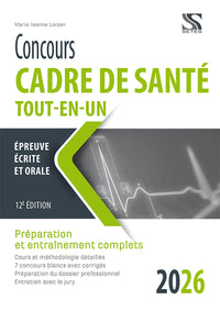 CONCOURS CADRE DE SANTE 2026 - TOUT-EN-UN