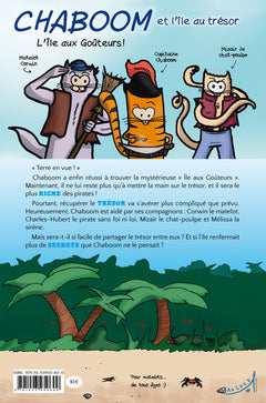 Chaboom et l'île au trésor T3 : L'Île aux Goûteurs