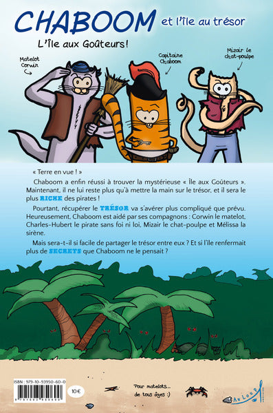 Chaboom et l'île au trésor T3 : L'Île aux Goûteurs