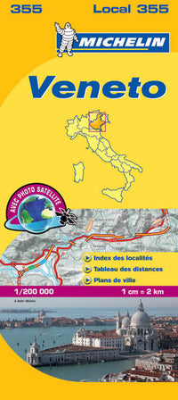 Carte Départementale Veneto