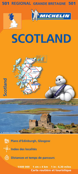 Carte régionale Scotland