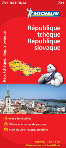 Carte Nationale Tchéquie, Slovaquie