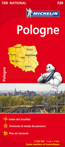 Carte Nationale Pologne / Polen
