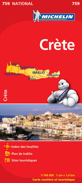 Carte Nationale Créte / Kreta