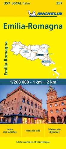 Carte départementale Emilia-Romagna