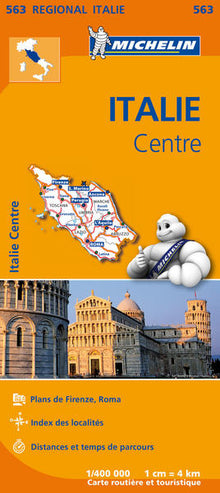 Carte régionale Italie Centre