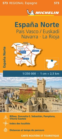Carte Régionale Espagne Nord