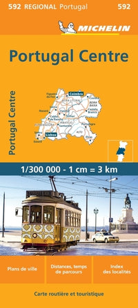 Carte Régionale Portugal Centre